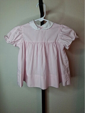 Vtg Baby Togs Baby Girls Pink Dress size 24M